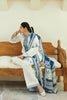Linen unstitched 3 piece  dress